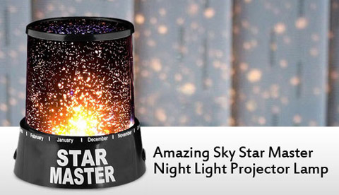 starmaster 5 چراغ خواب موزيكال طرح ستاره Star Master
